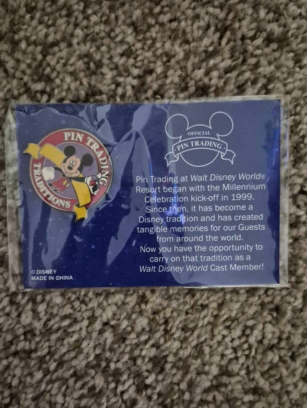Disney Pin Trading Traditions Pin